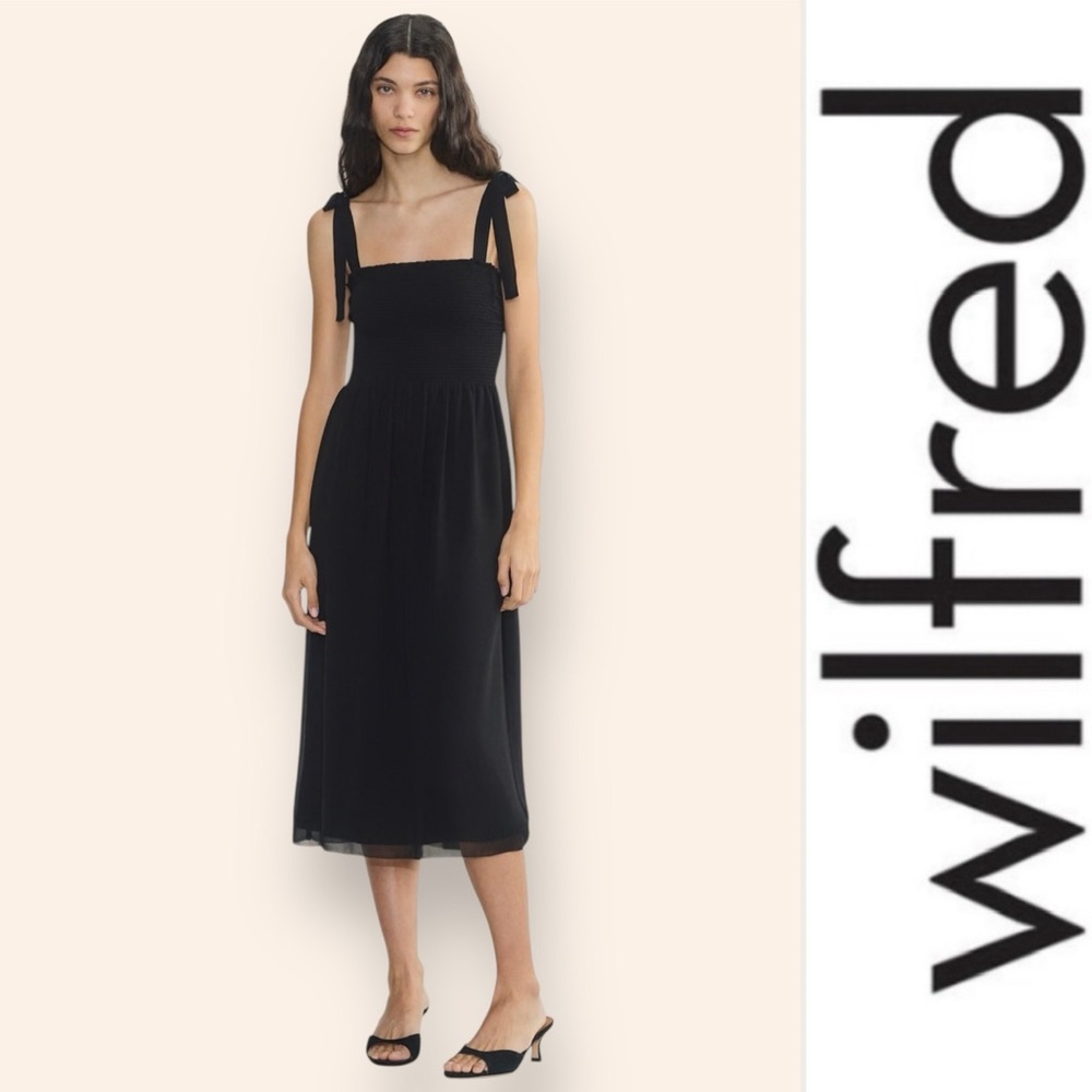 Wilfred Golden Hour Dress, Size‎ L, MSRP $148